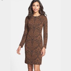 Vince Camuto Jacquard Dress